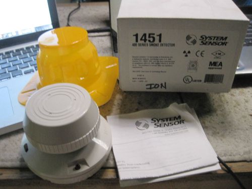 System sensor 1451 400 series smoke detector ion for sale