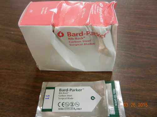 BD Bard Parker 371111 Surgical Blade Sz 11 carbon steel Dented Box Sale! 50pcs