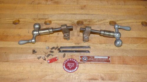 Delta Rockwell 4&#034; Jointer Elevation Adjusters, Locks, Ball Cranks, Gibs, &amp; Tags
