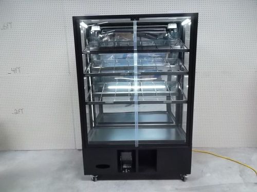 48&#034; DSI Bakery Donut Display Case on Casters with LED Lights