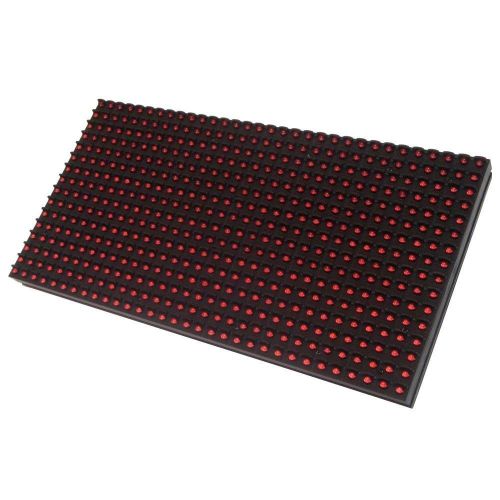Free Shipping RED P10 Semi-outdoor LED Module for moving signs