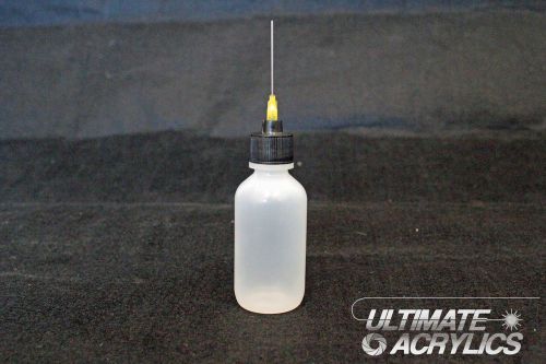 Solvent applicator 2oz. bottle and 20guage needle for sale