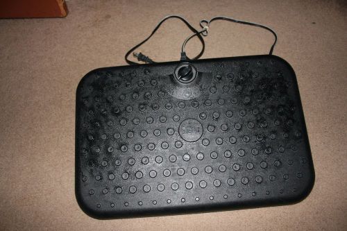 McGill Heated Footrest Panel Deluxe Personal Warmer Excellent Used Condition