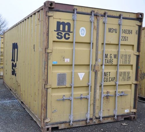 USED: 20&#039; ISO SHIPPING CONTAINER: WWT - Wind and Water Tight - Dallas, TX