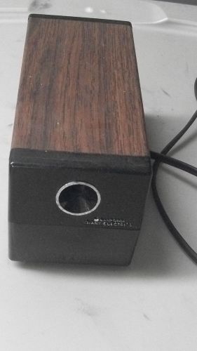 Vintage Sanford Giant Woodgrain Electric Pencil Sharpener Made in the USA