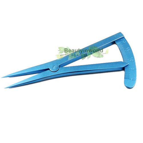 1 piece new caliper scale 20mm straight ophthalmic eye dental instrument tool for sale