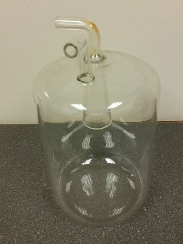 Condensation Trap, Glass, 1 liter, 2-Stem, for Savant Speed Vac (GIT100)