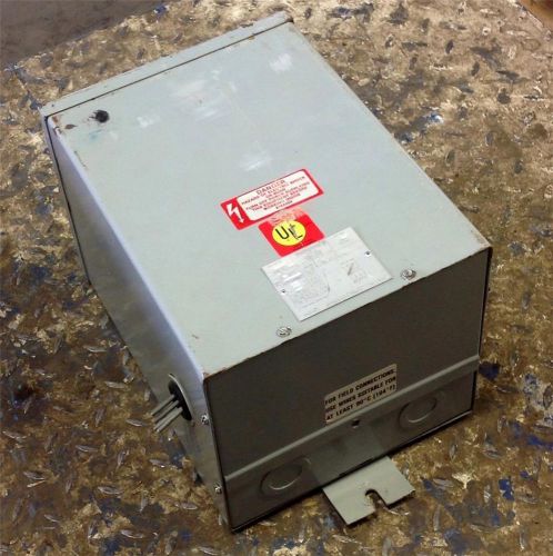 Westinghouse frame 177 single phase 600 to 120/240v 3kva transformer type ep for sale