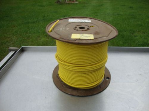 500&#039; ?  10 GA Gauge Electrical Wire , Solid Copper Yellow