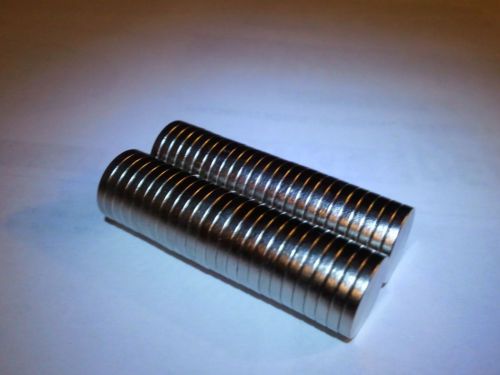 50PCS N52 12mm X 2mm Strong Round Disc Rare Earth Neodymium Magnets U.S SHIPPED