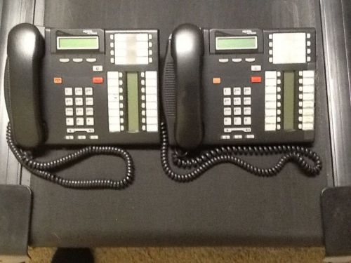 LOT OF (2) NORTEL NETWORKS T7316E REL05 NT8B27JAA BUSINESS PHONES