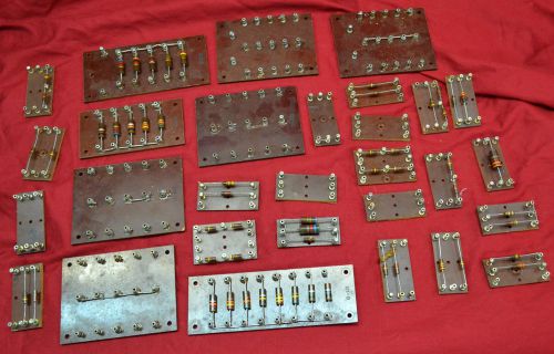 VINTAGE Phenolic POINT TO POINT Boards * 29 pieces