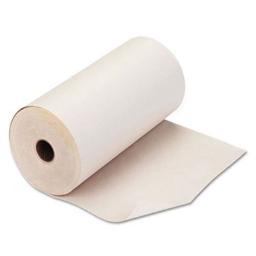 LOT OF 12 Teleprinter Teletype Friction Paper Roll, 8 7/16&#034; x 235 ft, White