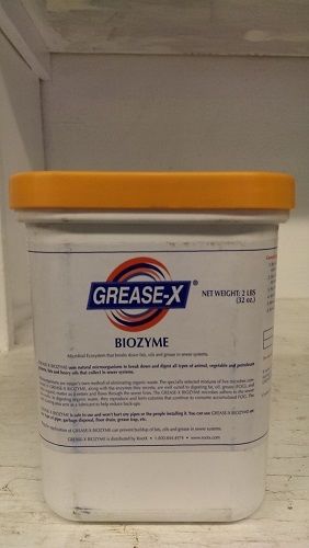 GREASE-X BIOZYME, A ROOTX Sewer Grease &amp; Septic Tank Cleaner For Bio-remediation