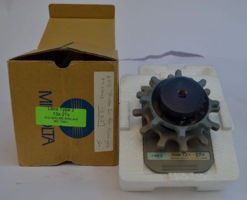 Konica Minolta Type 2 Zoom 13x-27x Microfilm Projector Lens