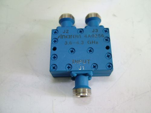 RF Splitter N Type 3.6 - 4.3GHz ANAREN 4A0256 2 Way
