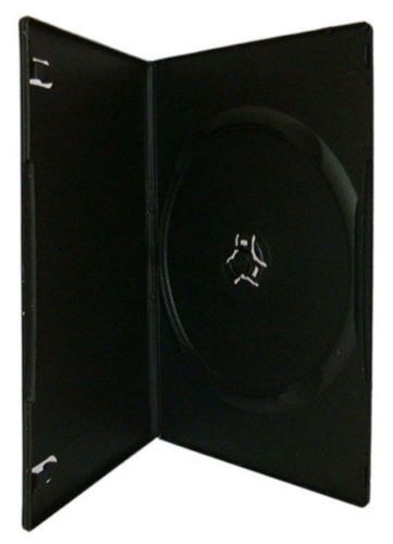 1 Pc Premium Black Slim Case - Holds 1 Disc DVD/CD Case Standard