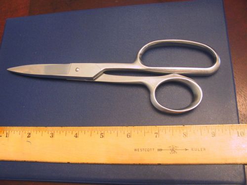 9 &#034; kevlar and composite serrated fabric shears / scissors industrial grade for sale
