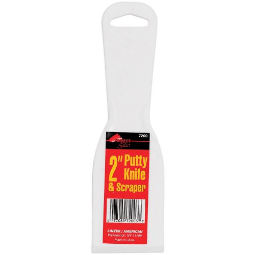Plastic Putty Knives 2 Inch-White 077089720037