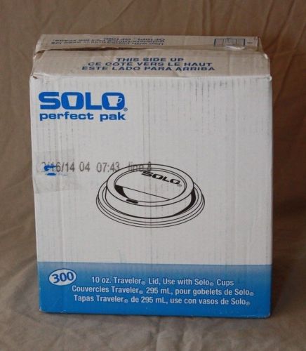 Solo Disposible Lids 300 10 oz. Lids For Use With Solo Cups 295ml. NWT
