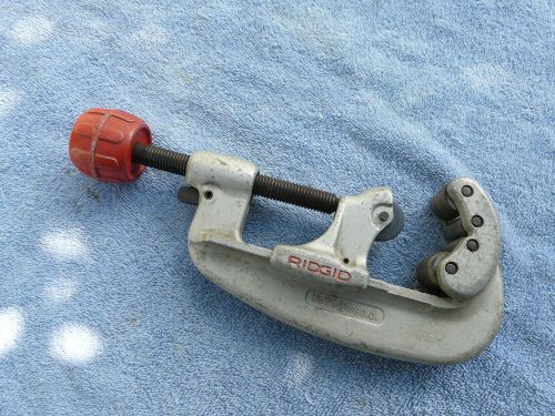 Aluminum ridgid #132 pipe tubing cutter 1/4&#034; to 2 5/8&#034; nice for sale