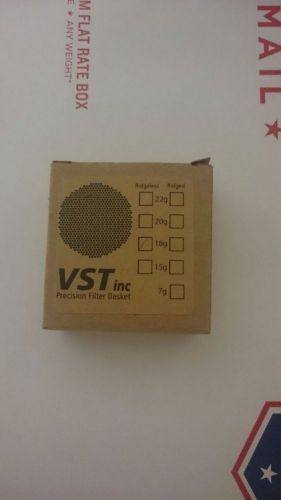 VST Precision Insert Espresso Portafilter Basket 18g Standard 58mm