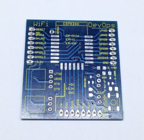 5x PCB WiFi DevOps ESP8266 Adapter Board ESP-03 ESP-04 ESP-07 ESP-08 ESP-12E