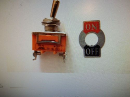 Togle Switch  2 pin SPST 6A 125VAC----- NORMAL SIZE