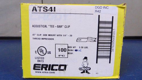 ERICO Acoustical Tee-Bar Clips ATS41 Full Box of 100 Count R42