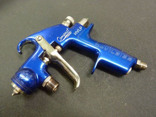 DEVILBISS  BLUE  COMPACT  HVLP  SPRAY GUN  - RETAILLS OVER $500  LOOK SAVE $$$$