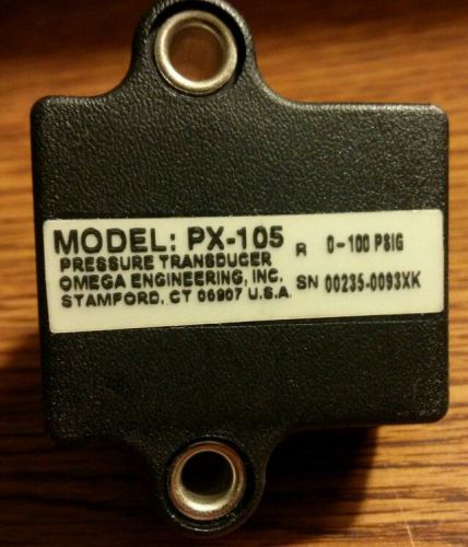 Pressure Transducer Sensor 0-100 PSIG PX-105, Omega Engineering PX105-Series