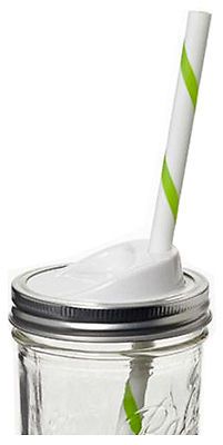Jarden Home Brands 1440015000 Sip &amp; Straw Canning Lid-SIP&amp;STRAW REG MOUTH LID