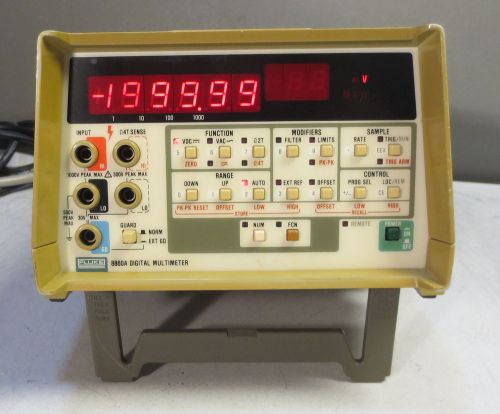 Fluke 8860A Digital Multimeter - Parts