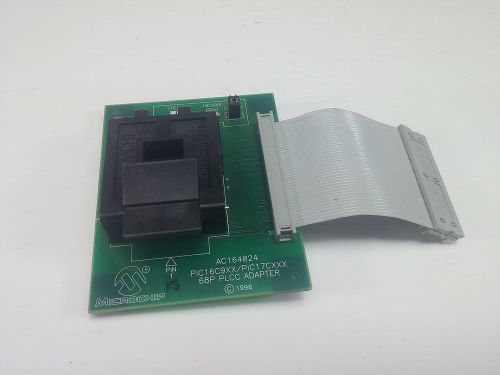 Microchip Picstart Plus Adapter Socket Modul AC164024 68PLCC PIC16C9XX/PIC17CXXX