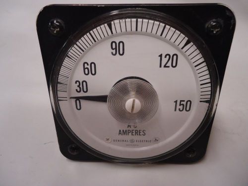 GENERAL ELECTRIC 0-150 AMPERES A-C Type AB-30 AMMETER 50-105141-LSNJ2