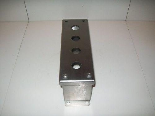 Rittal stainless steel 4 pushbutton enclosure for sale