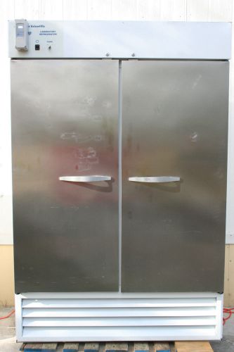 FISHER SCIENTIFIC - Large 2 door Laboratory Refrigerator - Tested &amp; Works Great