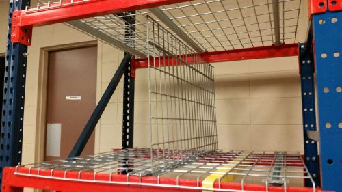 Pallet Rack Clip On Dividers 42&#034;x24&#034; Used - Clip On Rack Dividers