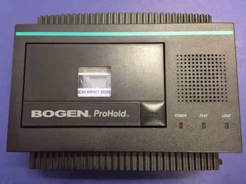 BOGEN ProHold - Model # PRO-8 - Just Insert Your Cassette On Hold Message/Music