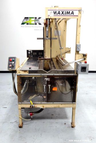 Used- Ampak Model MAX3416SPC Vertical Form, Fill, &amp; Seal Machine. Rated at speed
