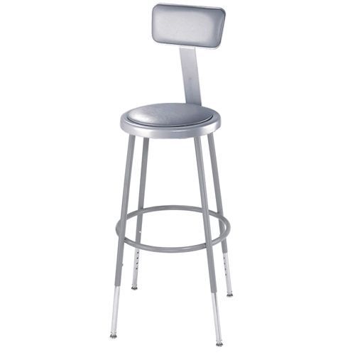 National Public Seating Heavy-Duty Padded Stool - 6430HB