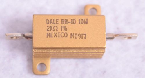 NEW 2Pk Ohmite M0917 RH-10 10W 2K ohms 1% Resistor   FREE SHIPPING
