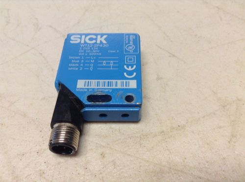 Sick WT12-2P430 10-30 VDC Photoelectric Proximity Sensor WT122P430