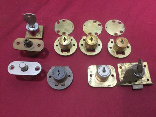 Chicago, Corbin, Yale &amp; National Drawer/Cabinet Locks, parts unit - Locksmith