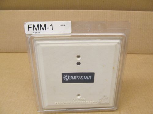 1 NIB NOTIFIER FMM-1 FMM1 MONITOR MODULE ADDRESSABLE W/FLASH SCAN