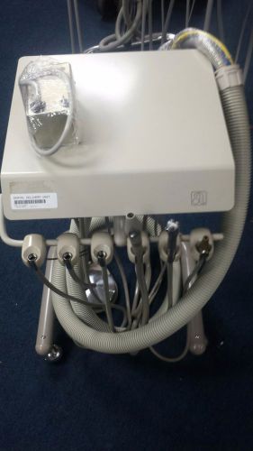 A-dec 2561 Doctor Duo Cart 3 HP With Power Optics Completely Service Ready