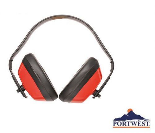 Safety Ear Muff Hearing Noise Reduction Protection Earmuffs, Portwest PW40