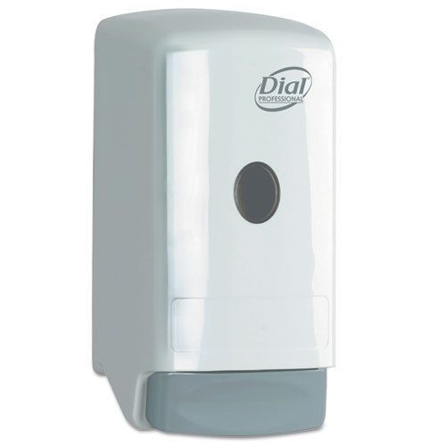 Liquid soap dispenser, model 22, 800ml, 5 1/4w x 4 1/4d x 10 1/4h, white for sale
