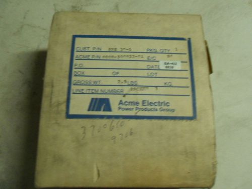 (o4-5)  1 new acme electric sps-30-5 power supply for sale