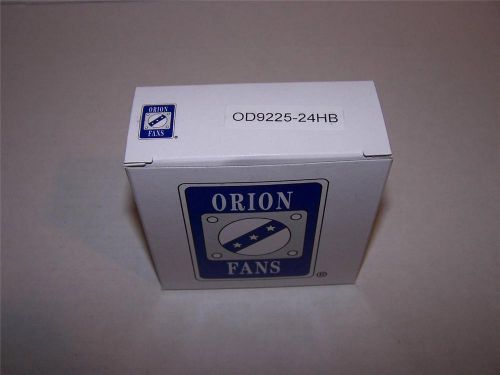 ORION OD9225-24HB BRUSHLESS DC FAN 24V 0.15A NEW IN BOX LOT OF 4